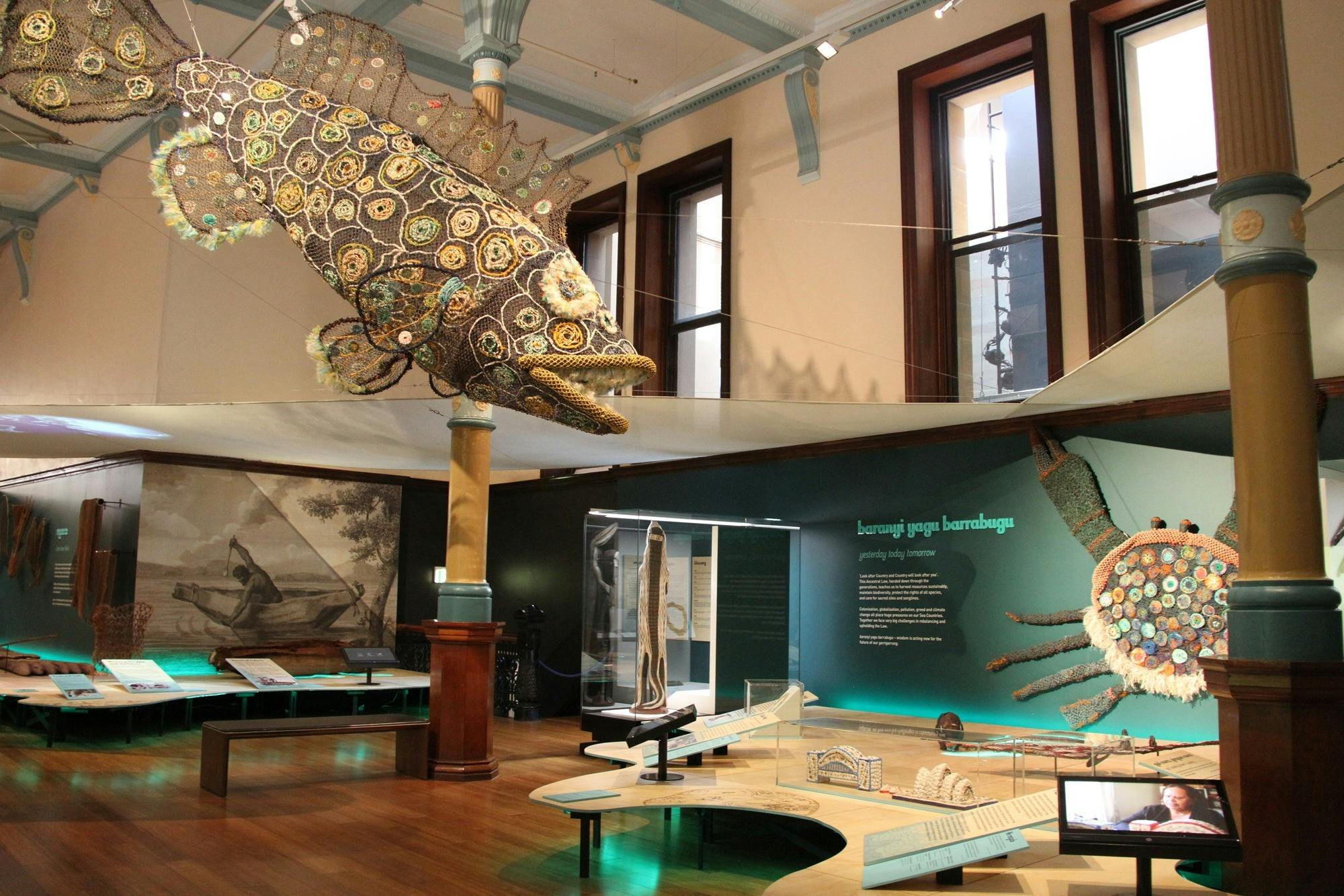 Dauma and Garom #1 is now on display in our exhibition Garrigarrang: Sea Country