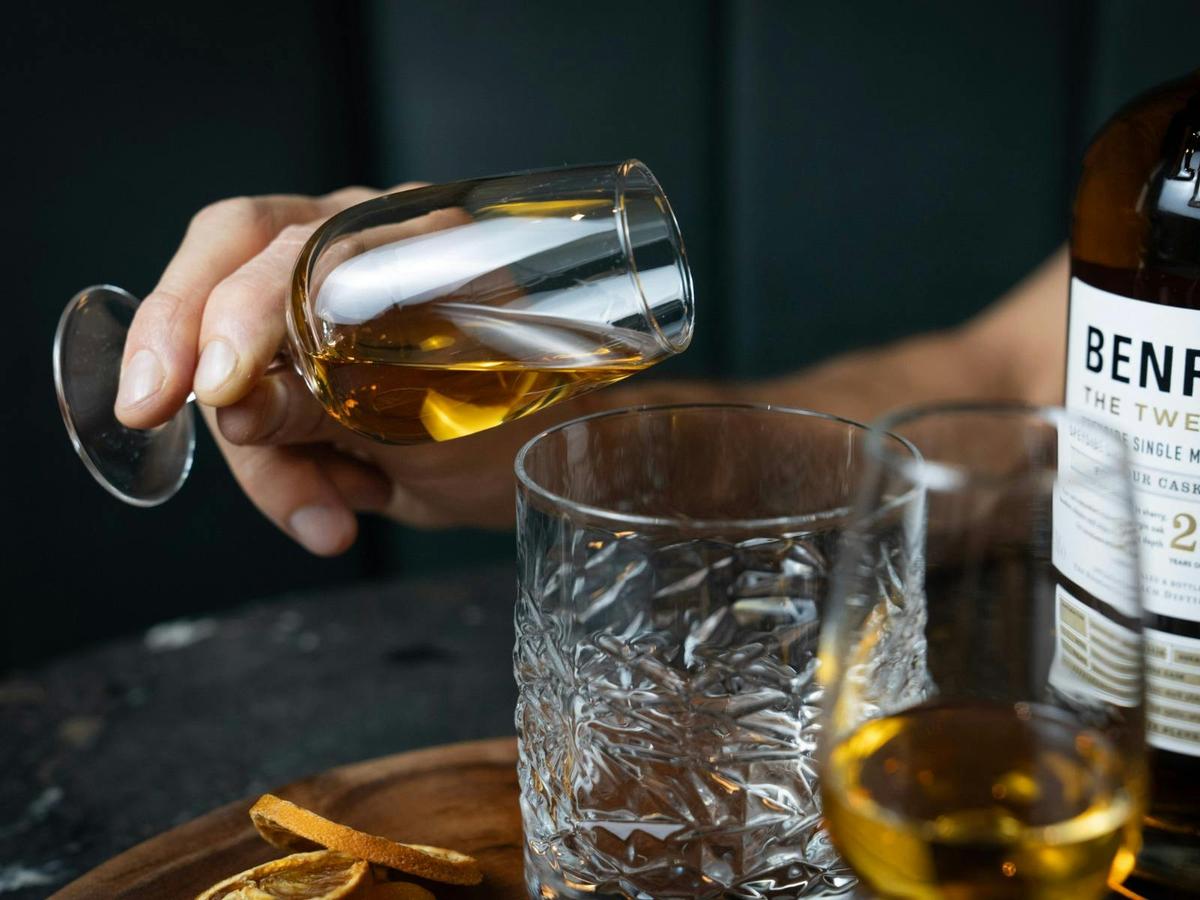 Discover a curated selection of exceptional whiskies in an intimate bar setting.