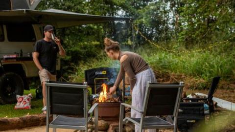 Tropical Woopen Creek Camping