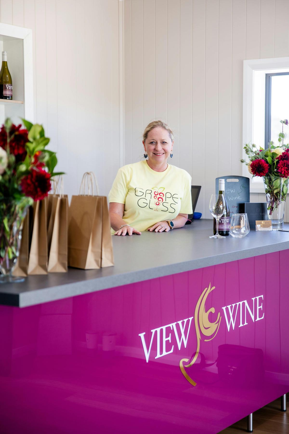 Stacey is waiting to look after you at View Wine in Ballandean, Qld