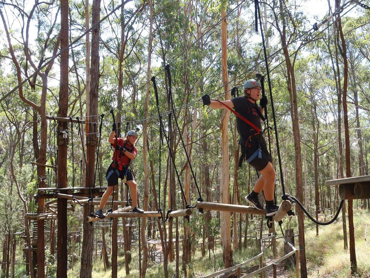 Challenge the inner daredevil and test your nerves on our courses