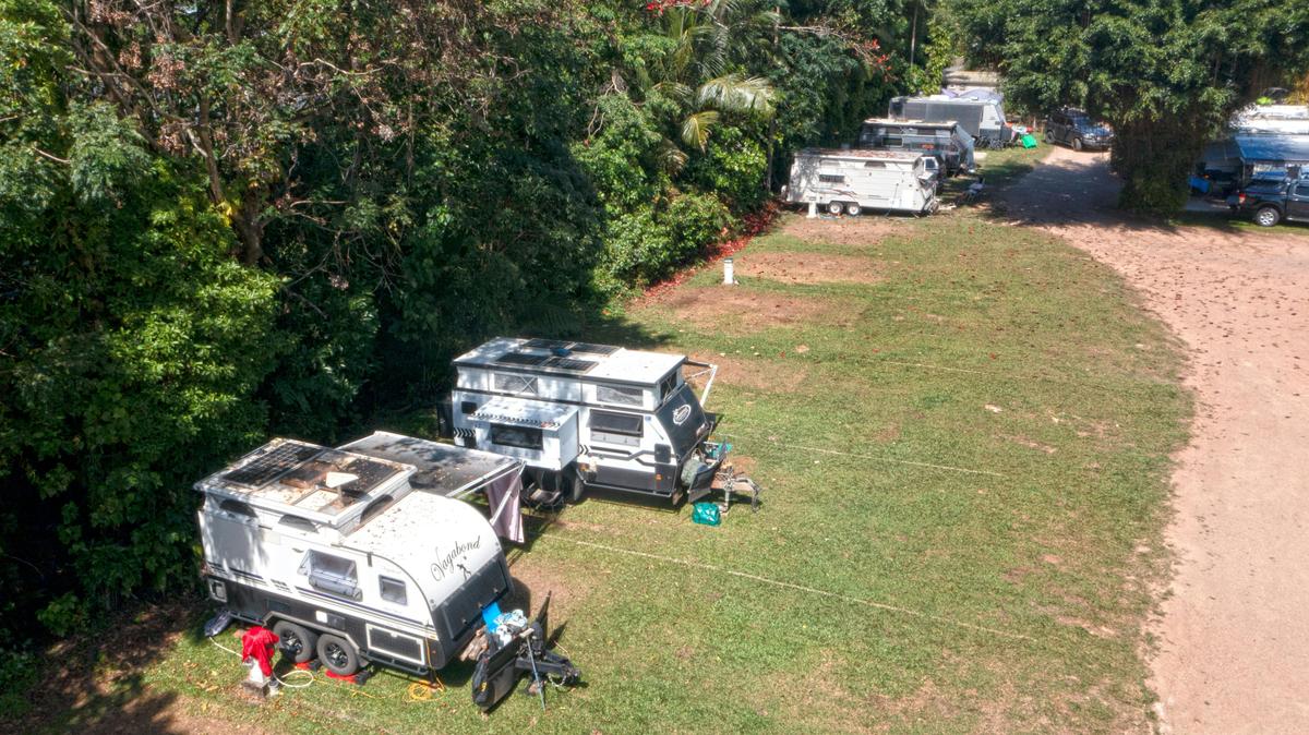 Large Powered Site – Creekside Hideaway