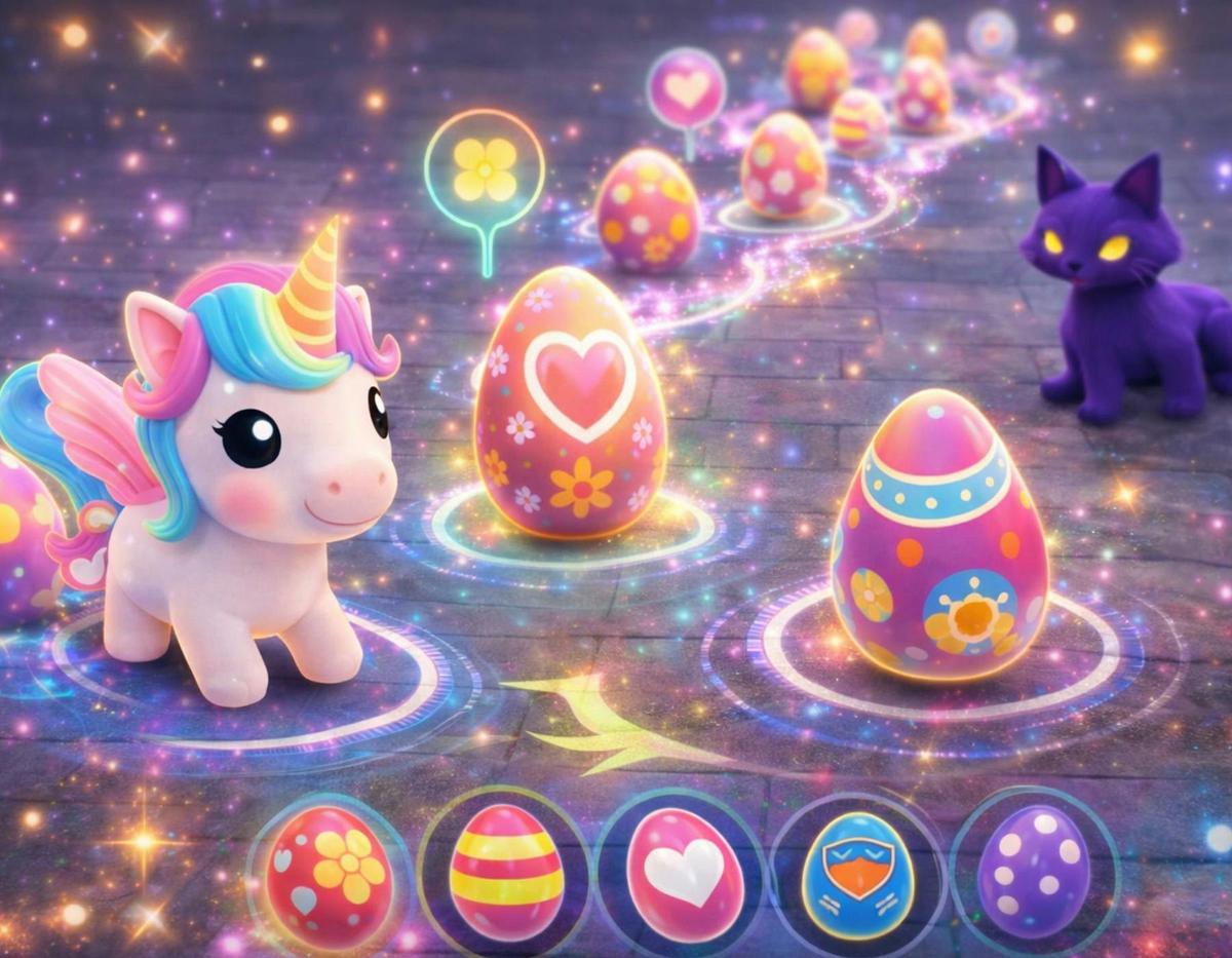 Every egg has a story. Go find them.