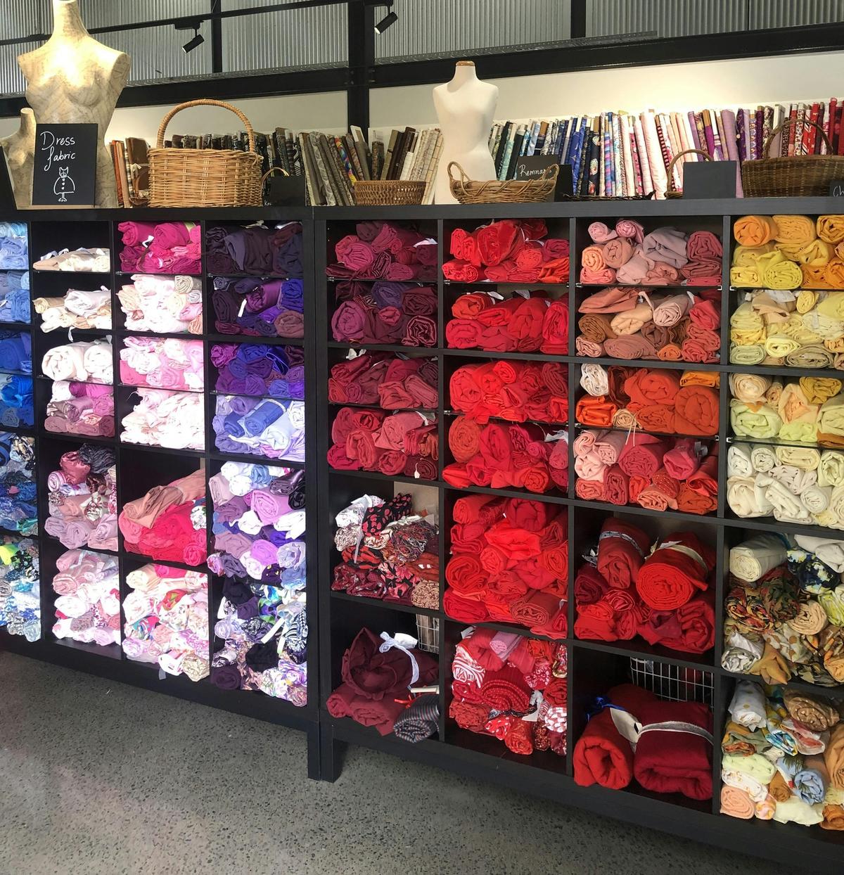 Our fabric shelves