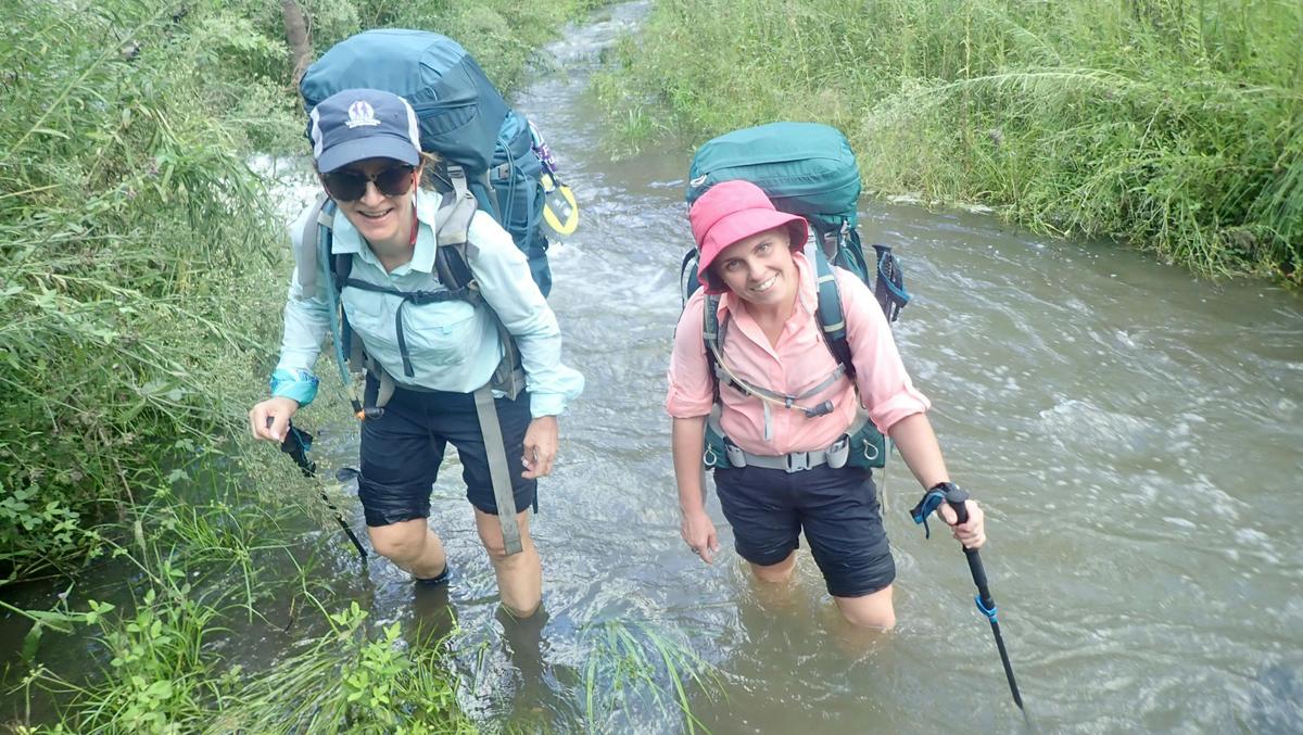 This one in Green Gully is a challenging adventure.