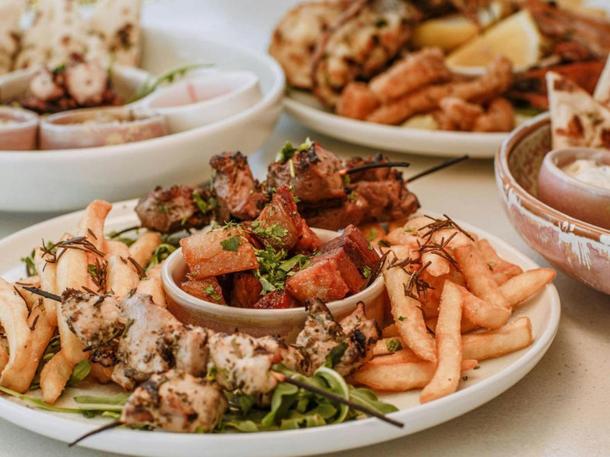 Greek Mezze Food