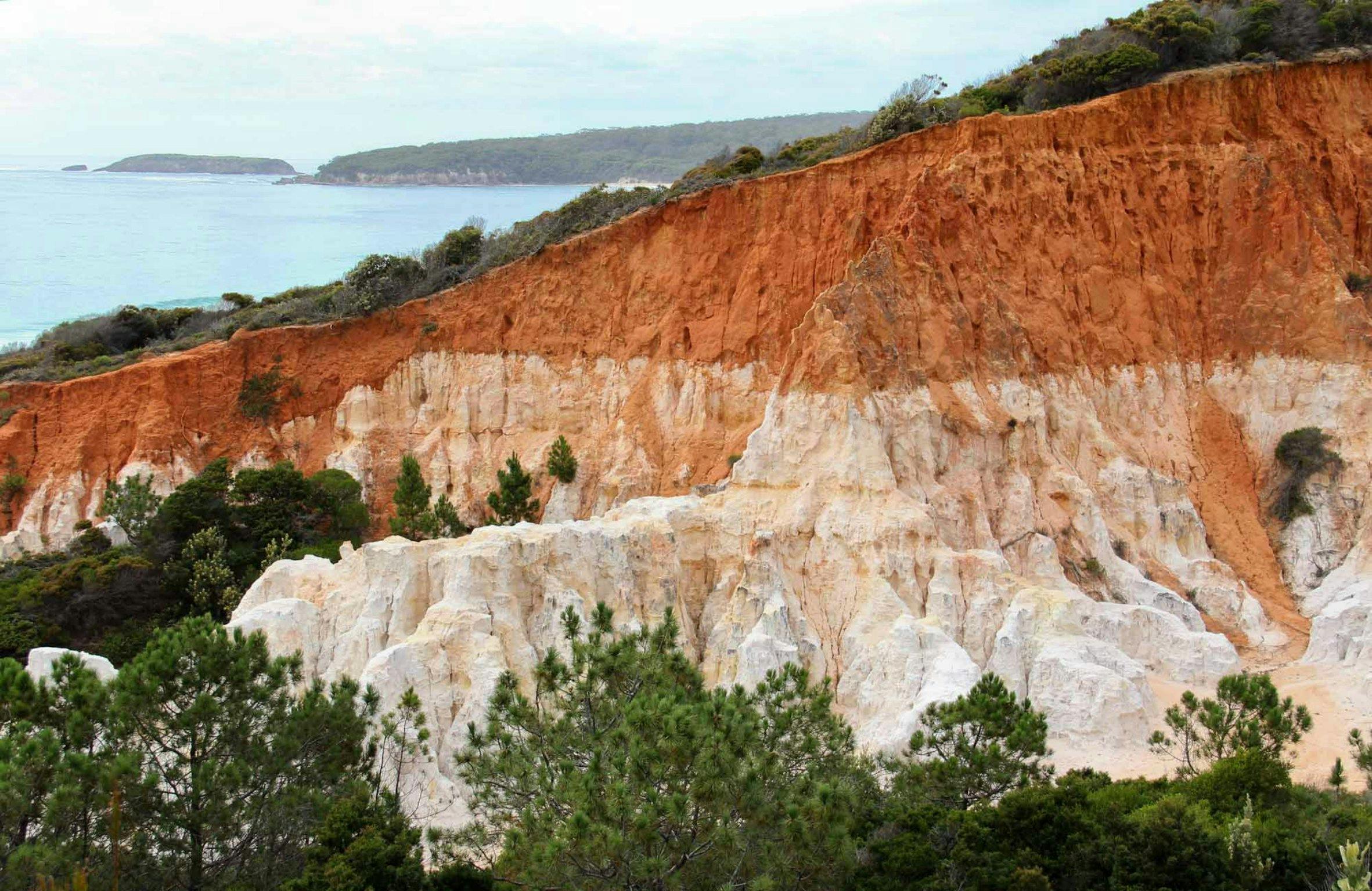 Pinnacles loop walking track, Ben Boyd National Park. Photo: John Yurasek