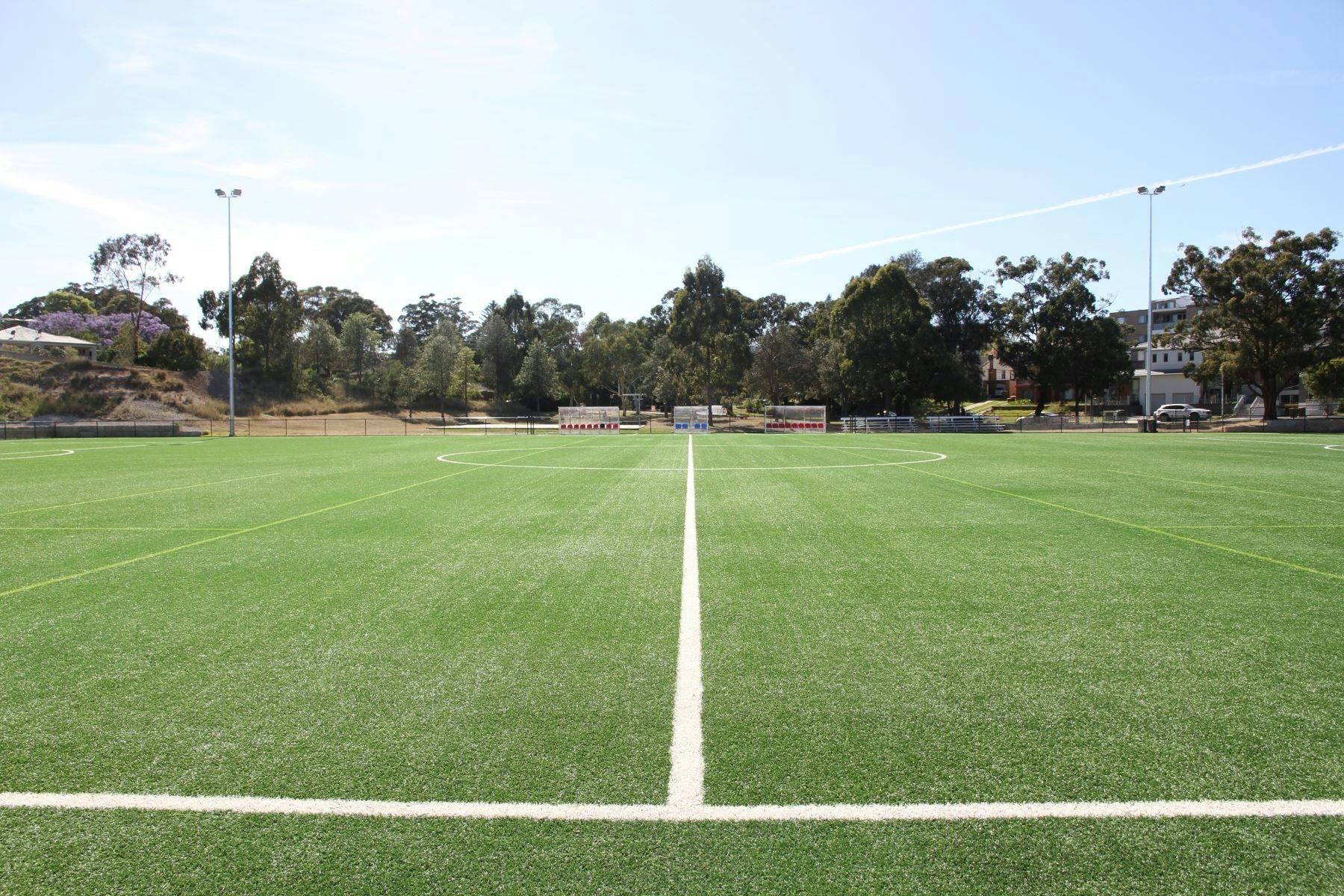 A beautiful day on the green