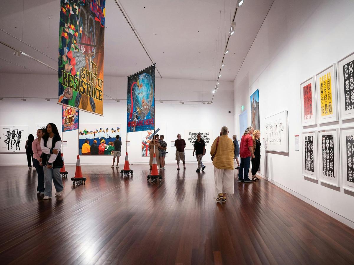 Opening of 'OCCURRENT AFFAIR' at UniSC Art Gallery, 2024.