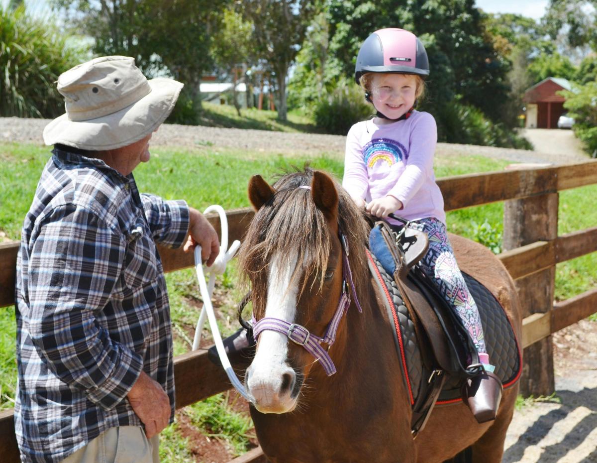 Pony Rides with Farmer Rob