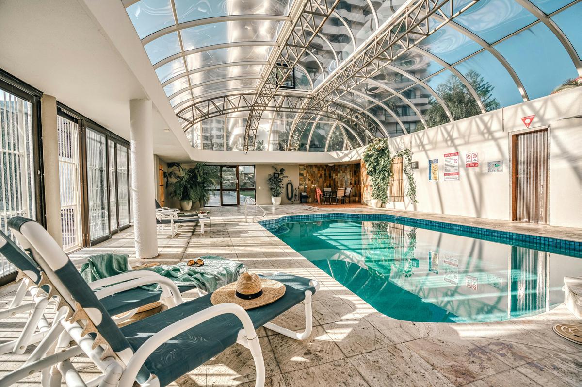 Indoor heated pool