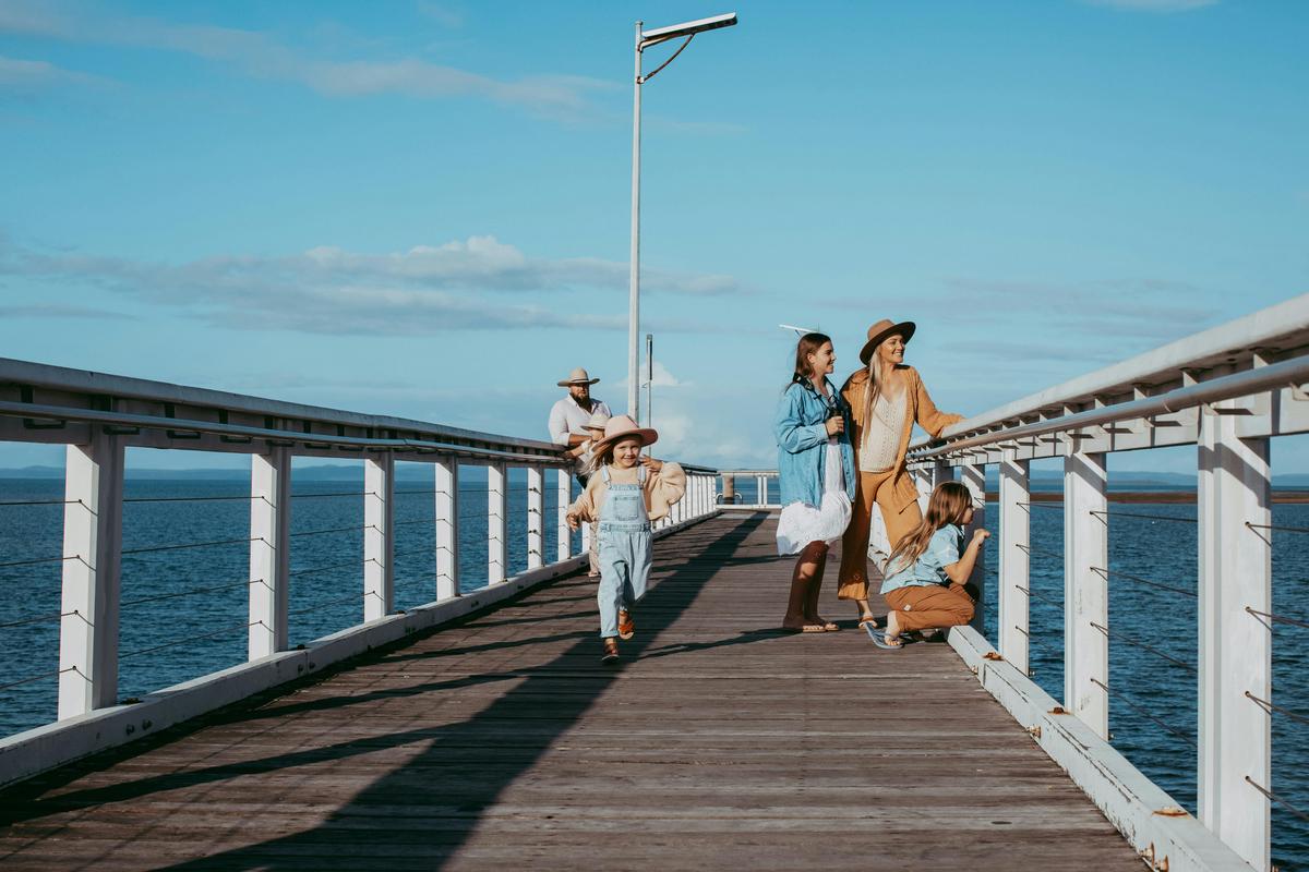 Take a family stroll along Wellington Point Jetty and soak in the sweeping Moreton Bay views.