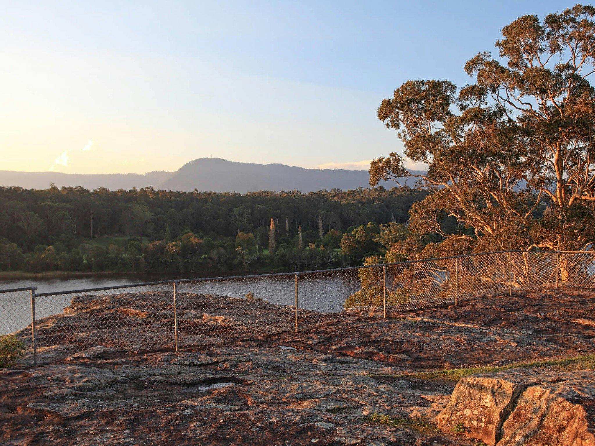 Hanging Rock, near Nowra Showground.