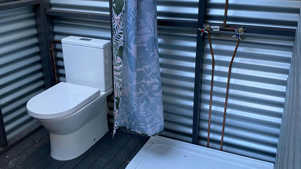 Toilet and shower