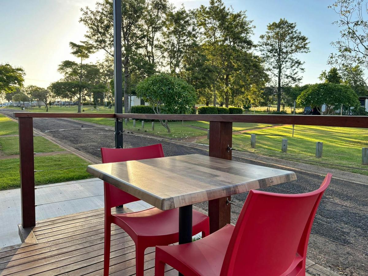 Start the day on your private deck with birdsong, soft morning light and uninterrupted park views.