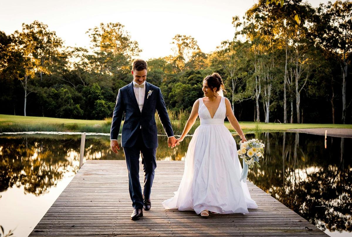 Wedding at Woollahra Dam Flats