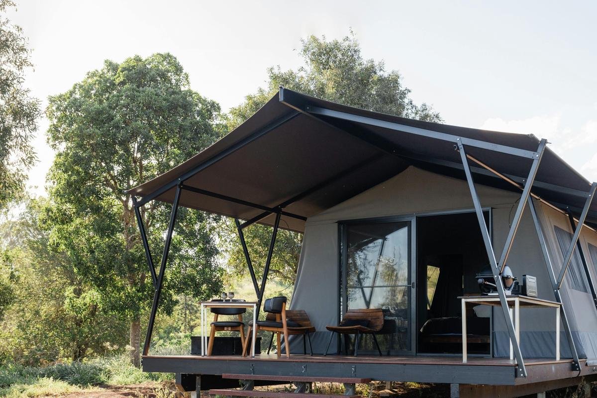 Elevated private deck to enjoy the views.