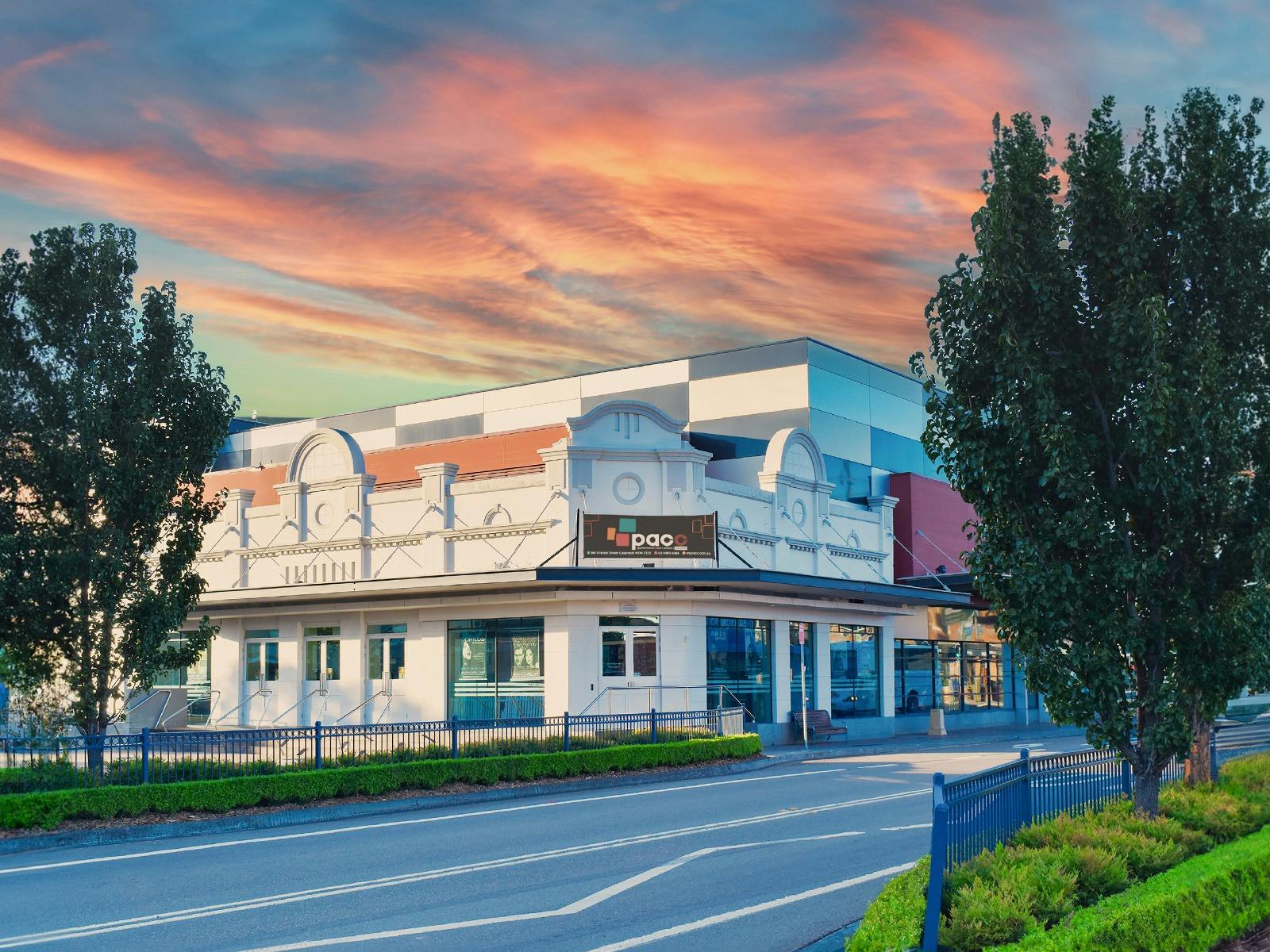Performance Arts Culture Cessnock Building from Vincent Street Cessnock