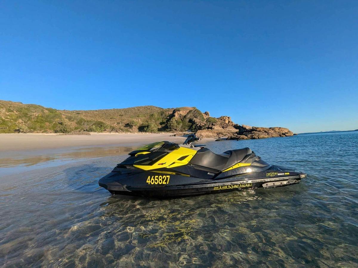 Jetski at North Keppel Island, Yeppoon