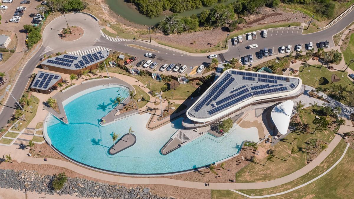 Yeppoon Lagoon Aerial