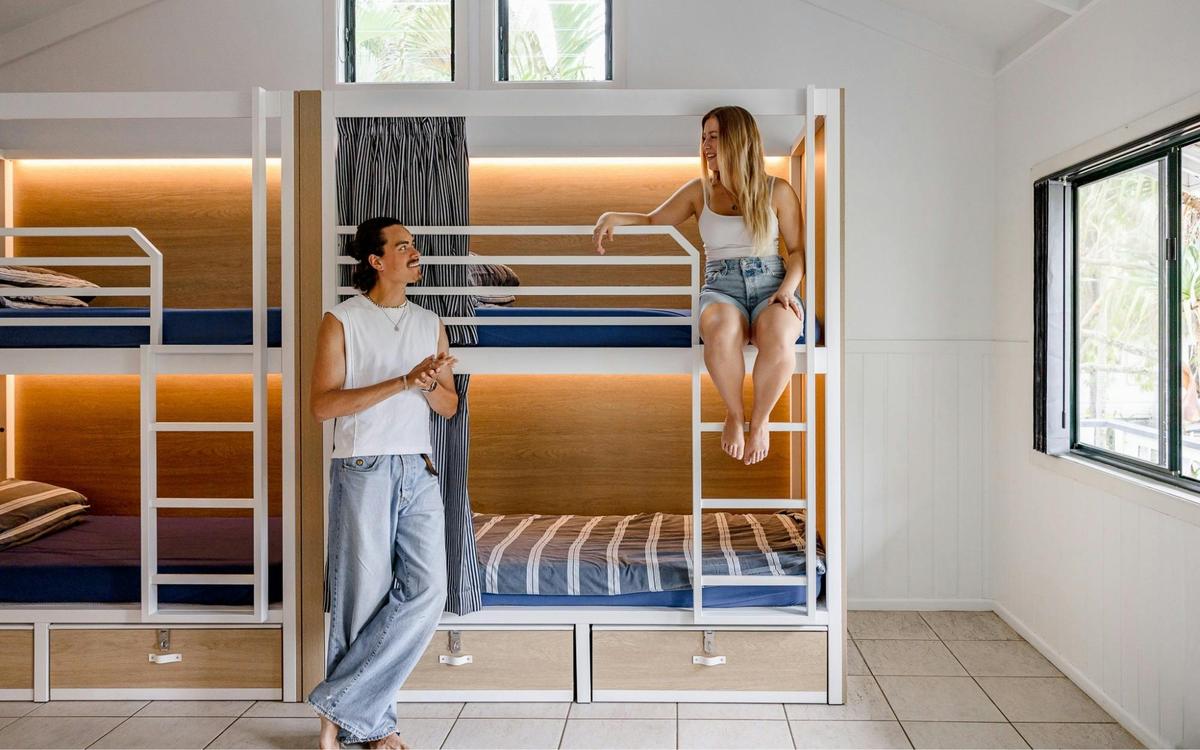 Choose from 4, 6, 8 and 10-bed dorms, featuring premium-made bunk beds including privacy curtains.