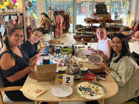 Ceramic Painting Class in Nowra
