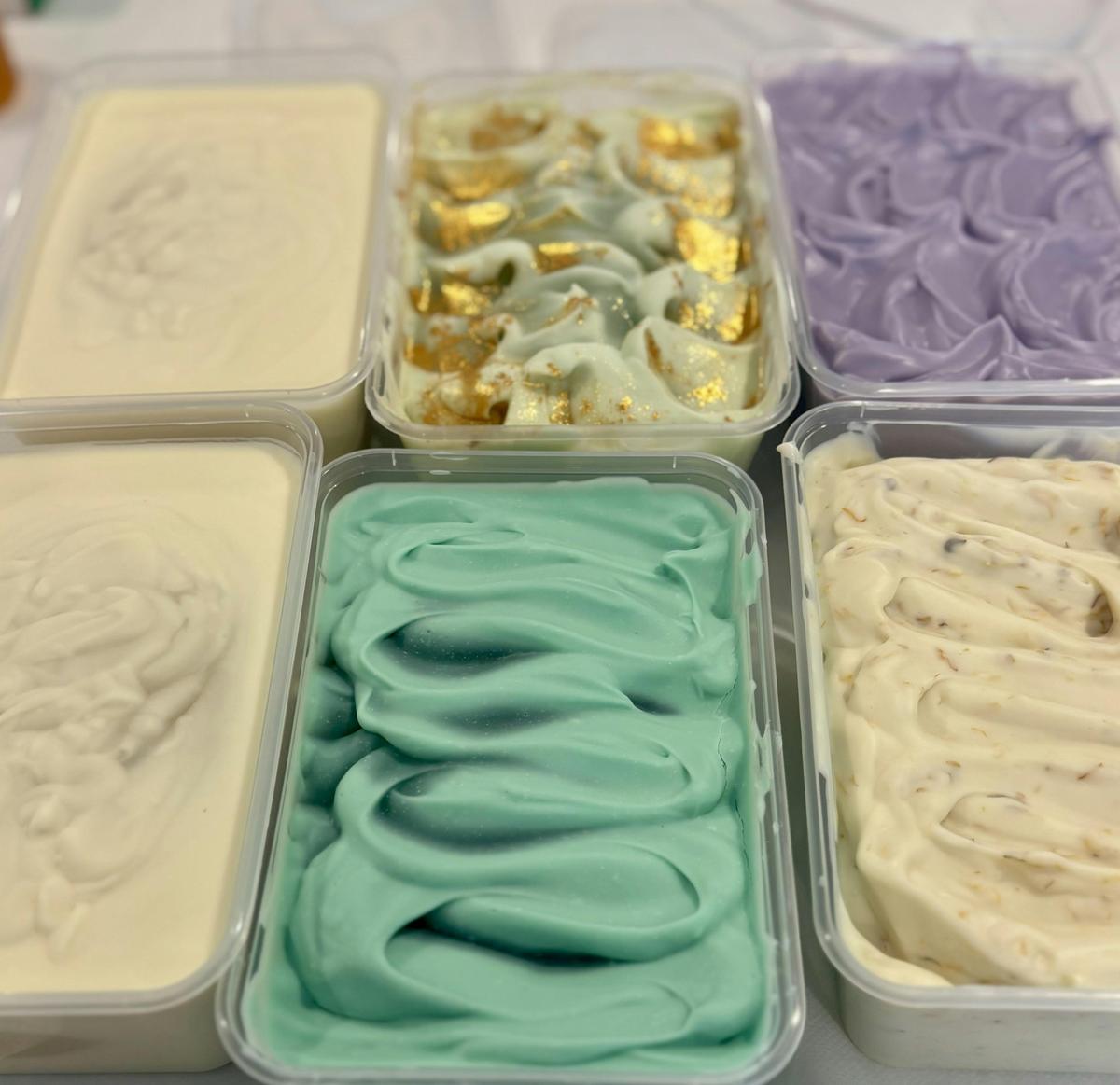 Lots of soap for you to take home