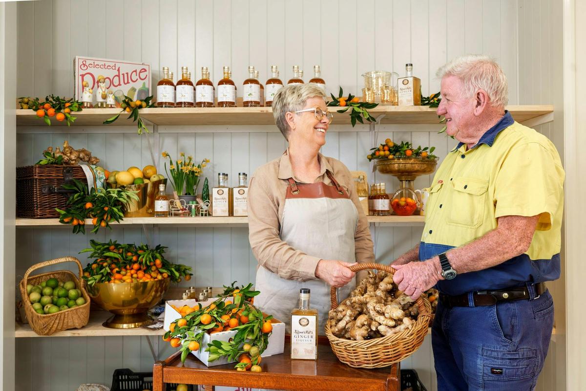 The Farmers & Makers in the Farm shop in the shop front at the property