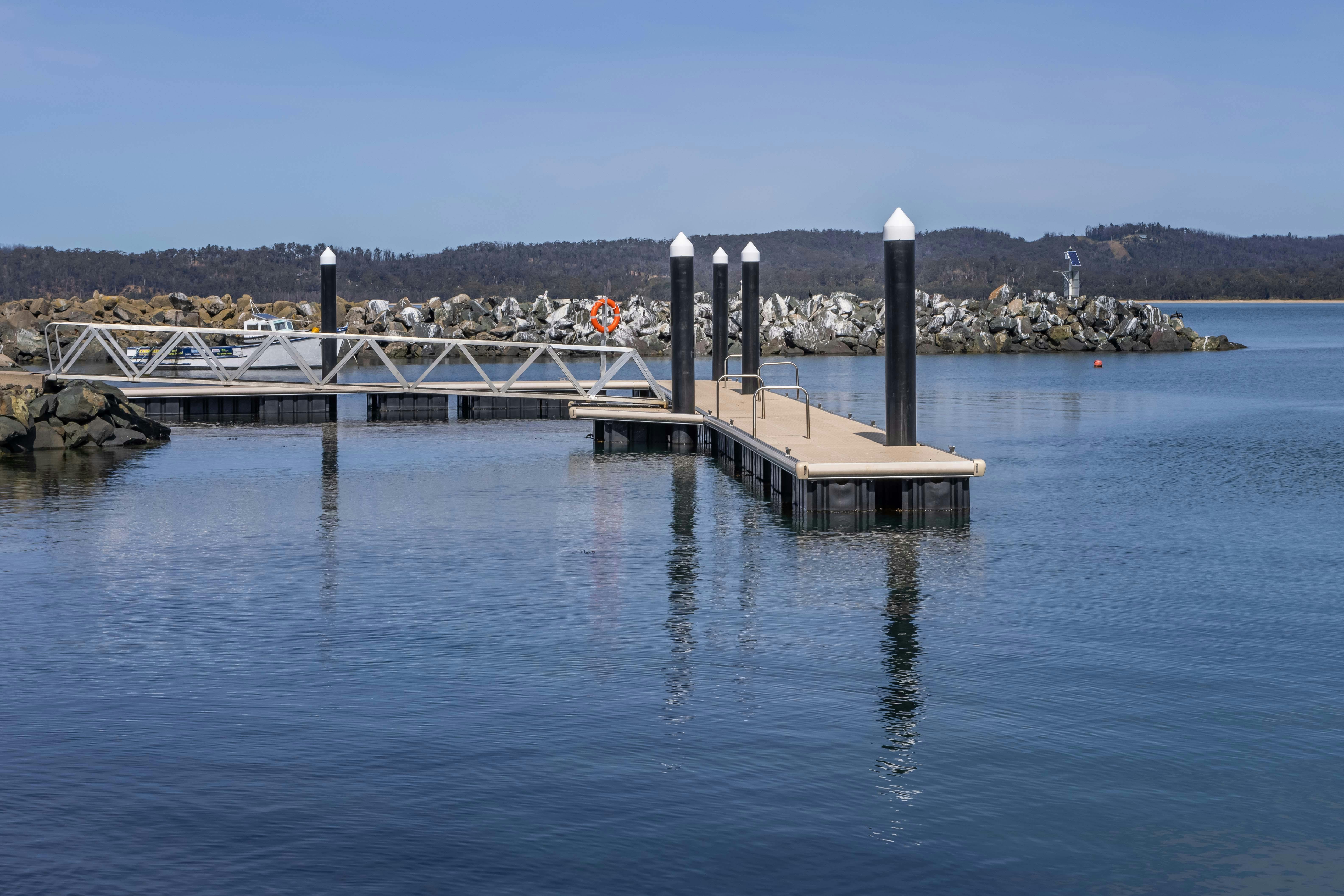 Quarantine Bay and Boat Ramp, Eden