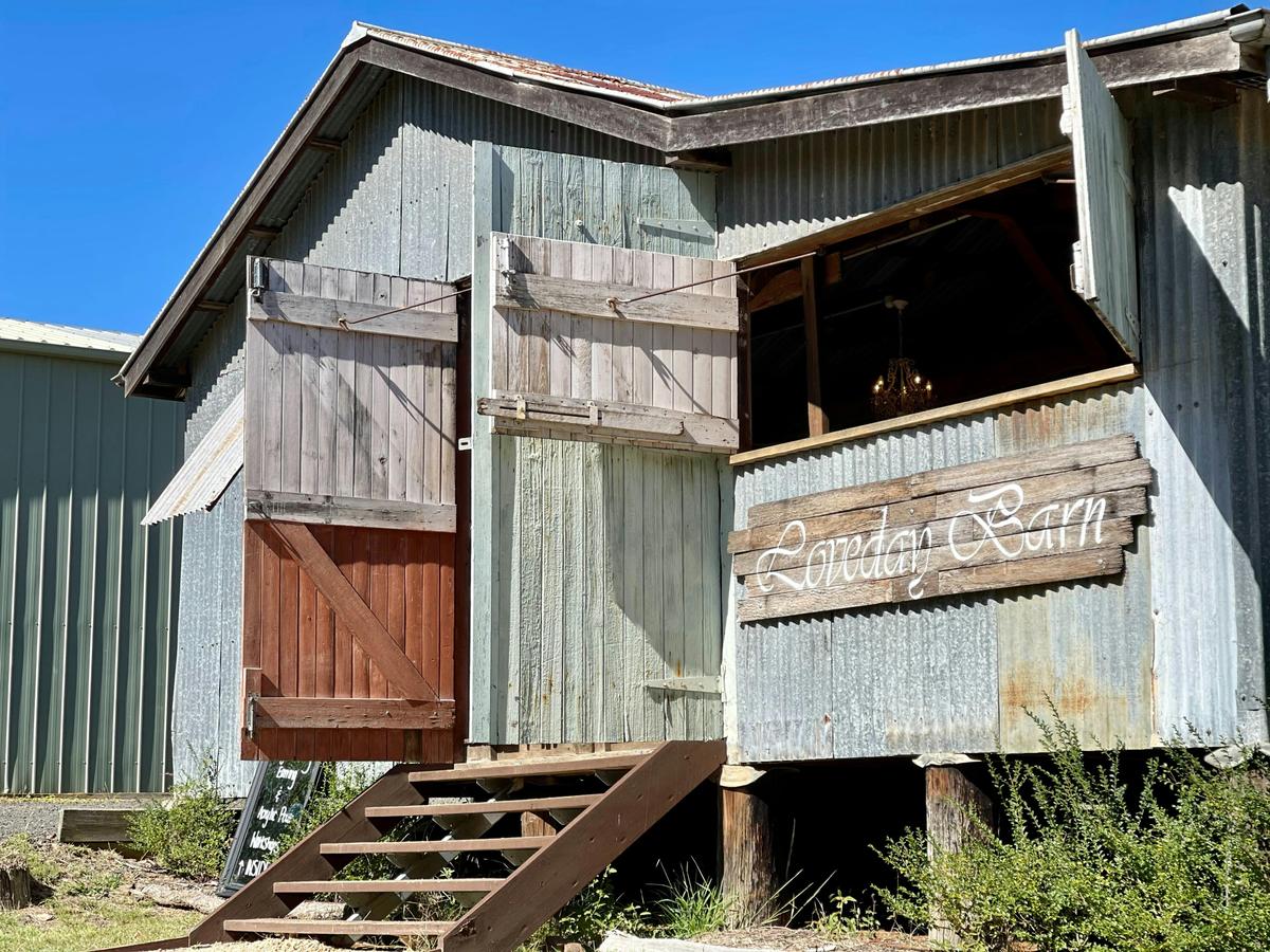 Utilise our camp kitchen in our historic Loveday Barn