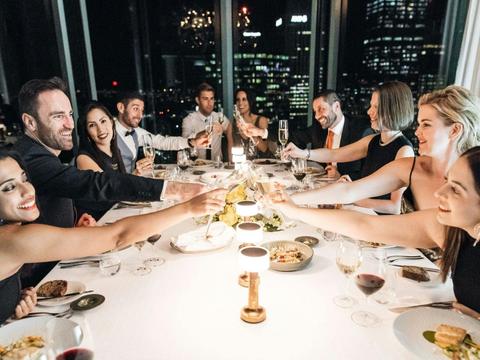 Christmas Dinner at Altitude, Shangri-La Sydney