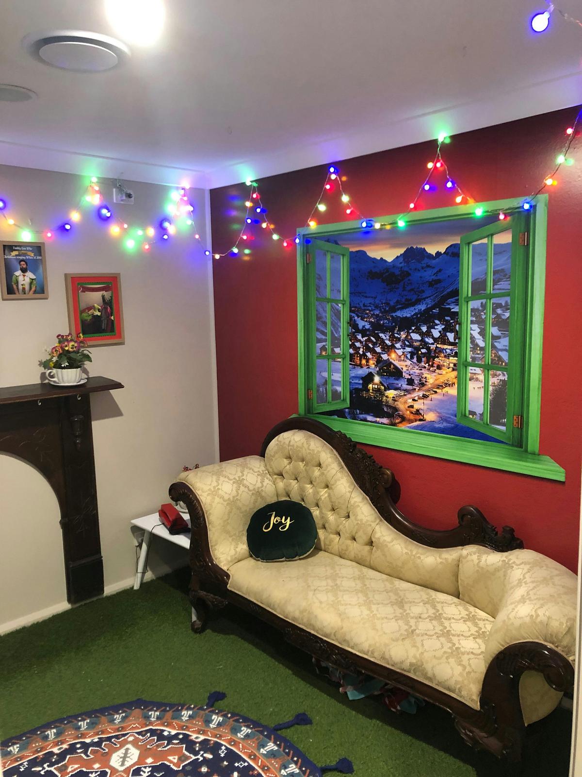 Green and Mean room