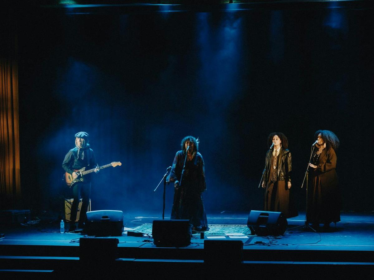 Emma Donavon performing at the Bowraville Theatre