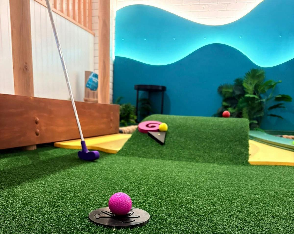 Take on 16 unique holes inspired by the NSW South Coast