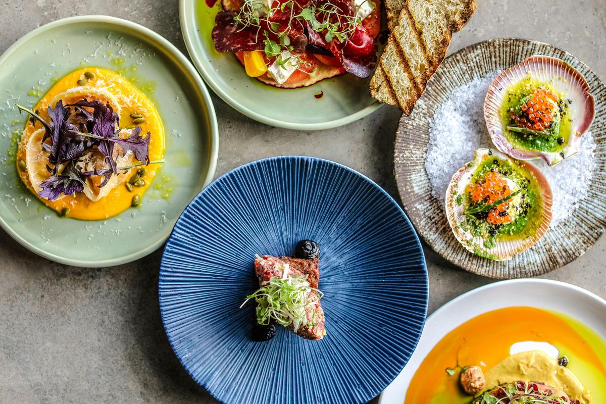 Various delicious Spring menu dishes