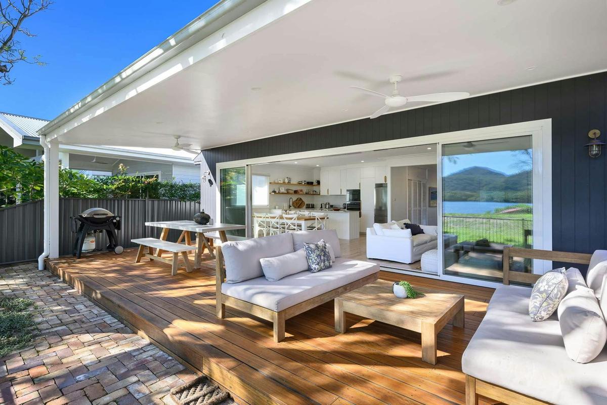 Back deck of Panoramic Water Views