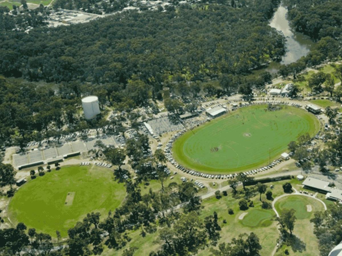 Memorial Park from the sky
