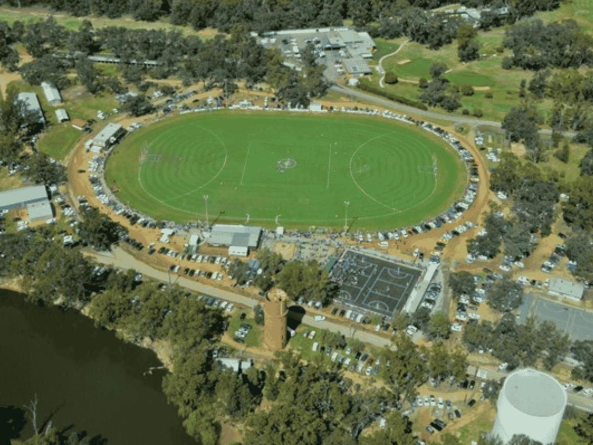 Memorial Park from the sky
