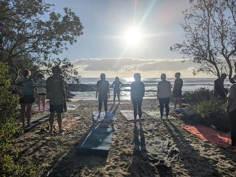 Simply Barefoot - Beach Yoga