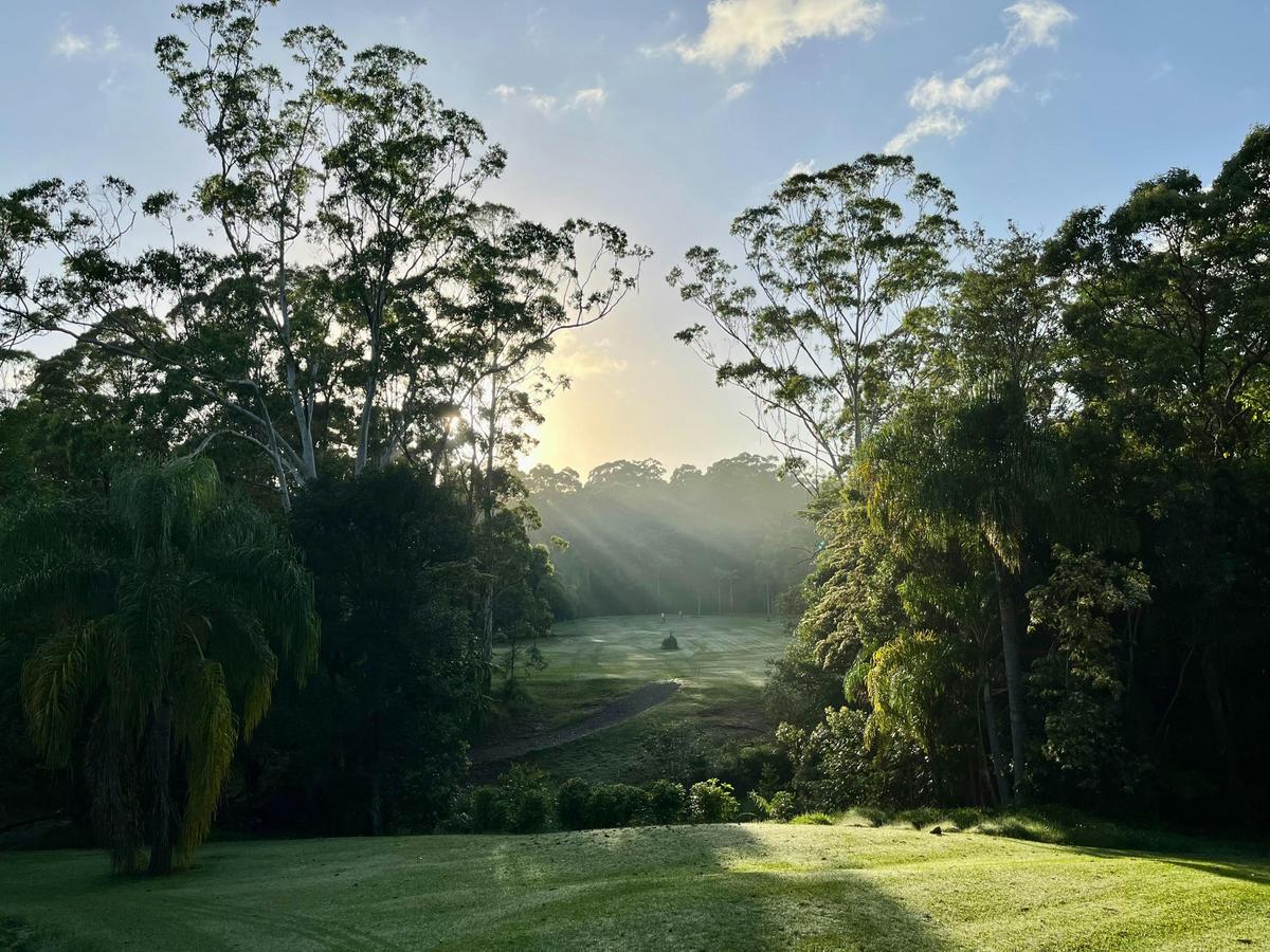 View from the 1st hole.