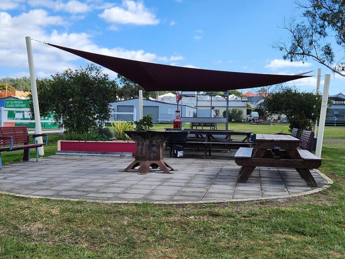 Firepit area BBq provided