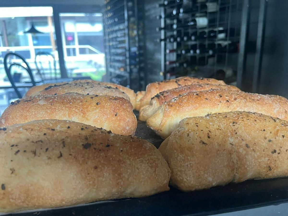 Bread rolls baked in house at The Mercantile Marysville