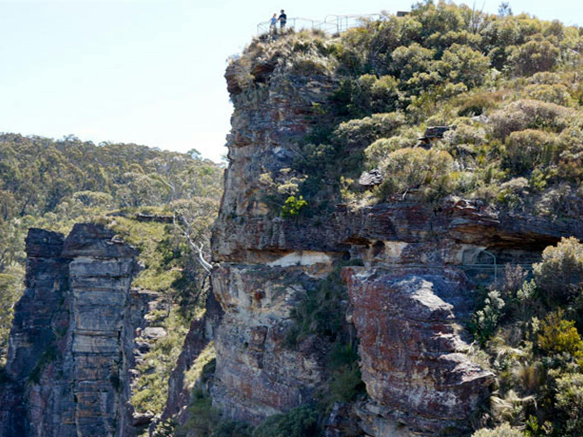 Pulpit Rock Lookout, Blue Mountains National Park. Photo: Steve Alton/NSW Government