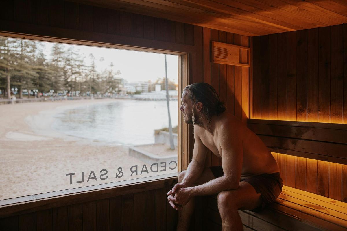 Sauna View at Manly Wharf