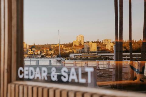 Cedar & Salt  Sauna - Manly Wharf