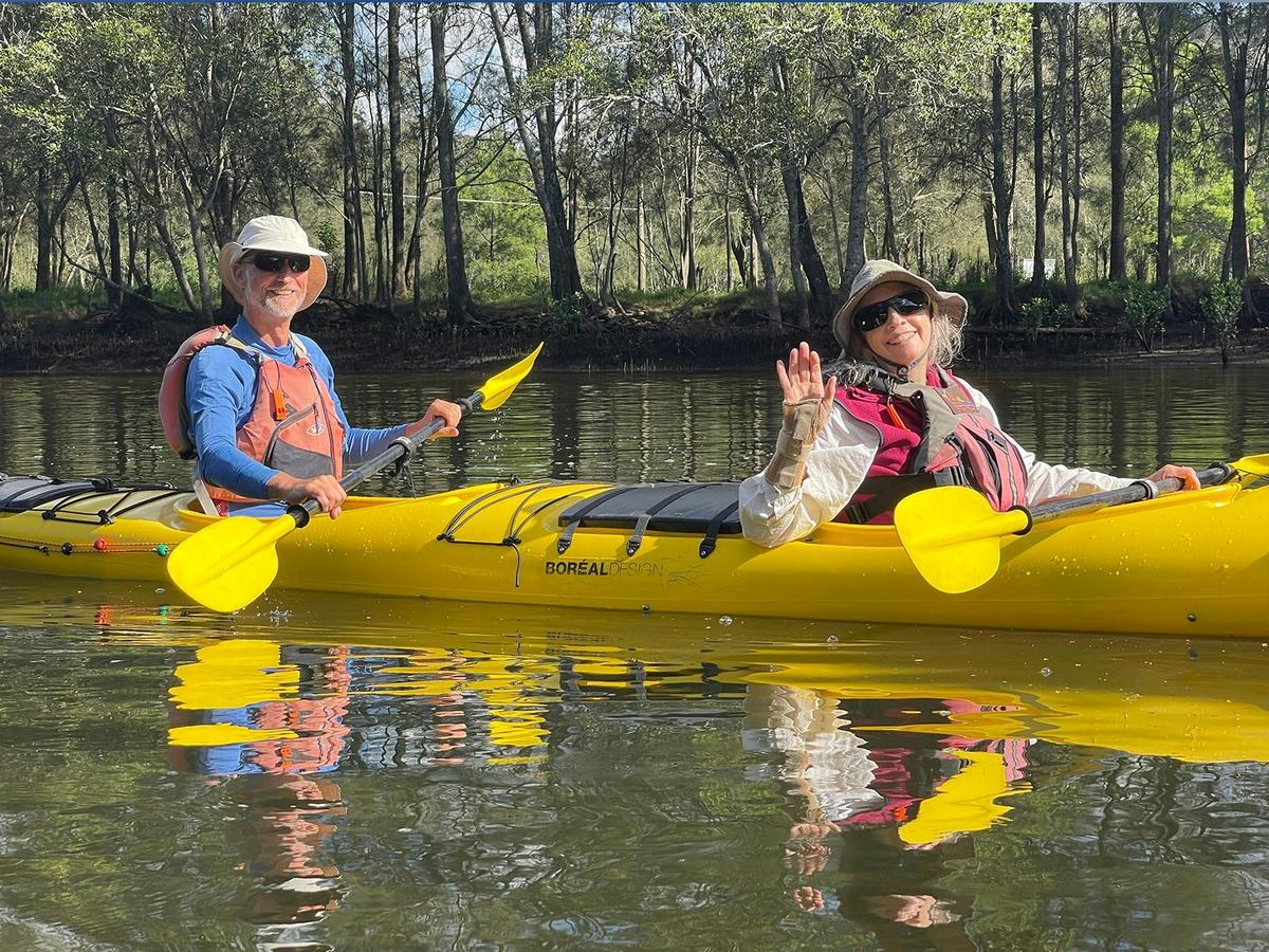 East to operate double sea kayaks