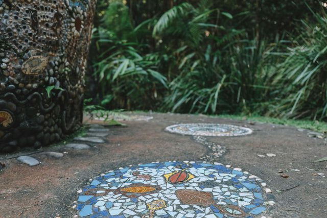 Pines Picnic Area Mosaic Sculpture