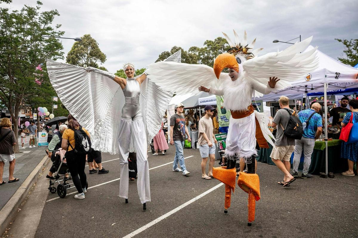 Roving Entertainers at Engadine Street Festival