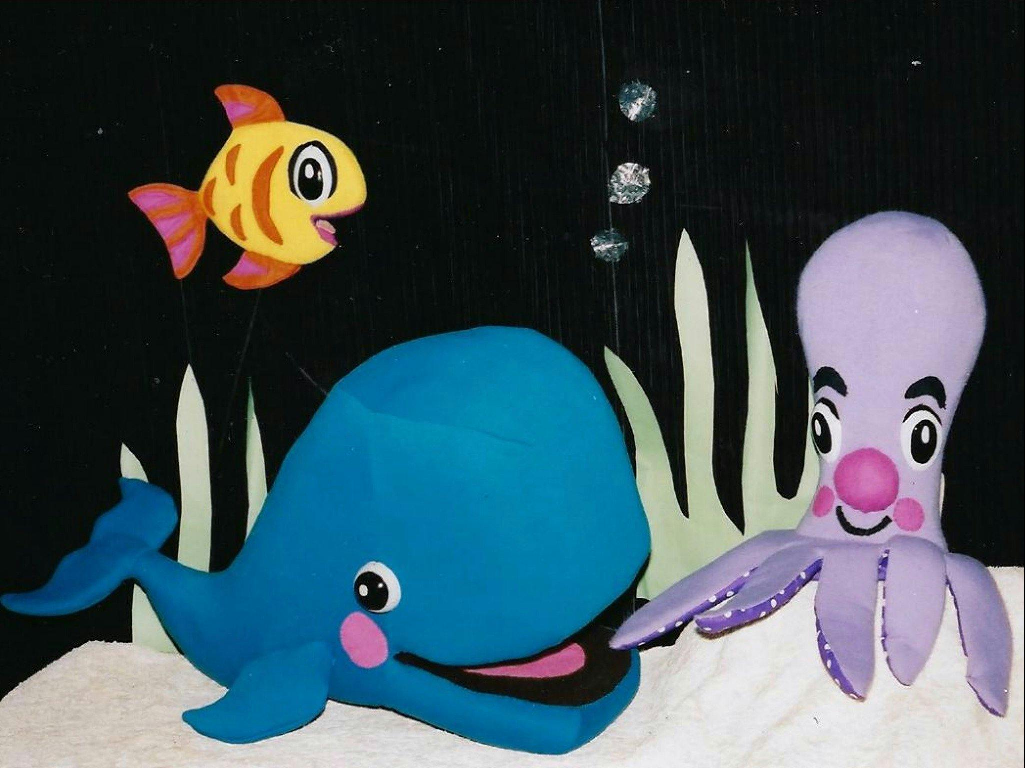 Waldo whale and friends