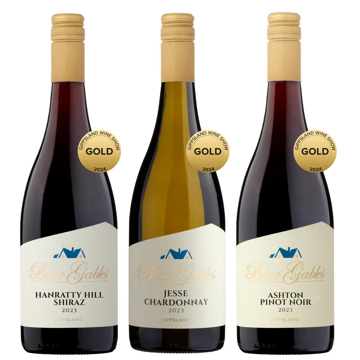 triple GOLD for Jesse Chardonnay